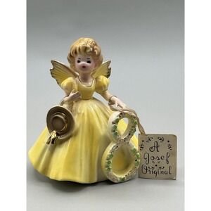Josef Originals 8th Birthday Angel vintage with original tags see descri